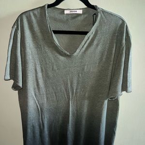 Men’s Green Linen Shirt